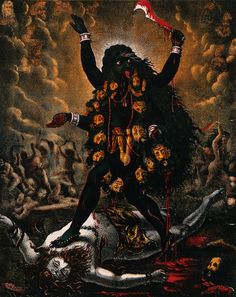 Kali-Ma: the Dark Side of Paganism: Kali the Destroyer: Death vs Rot