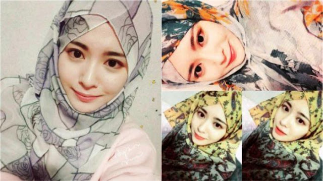 Cewek cantik korea masuk islam