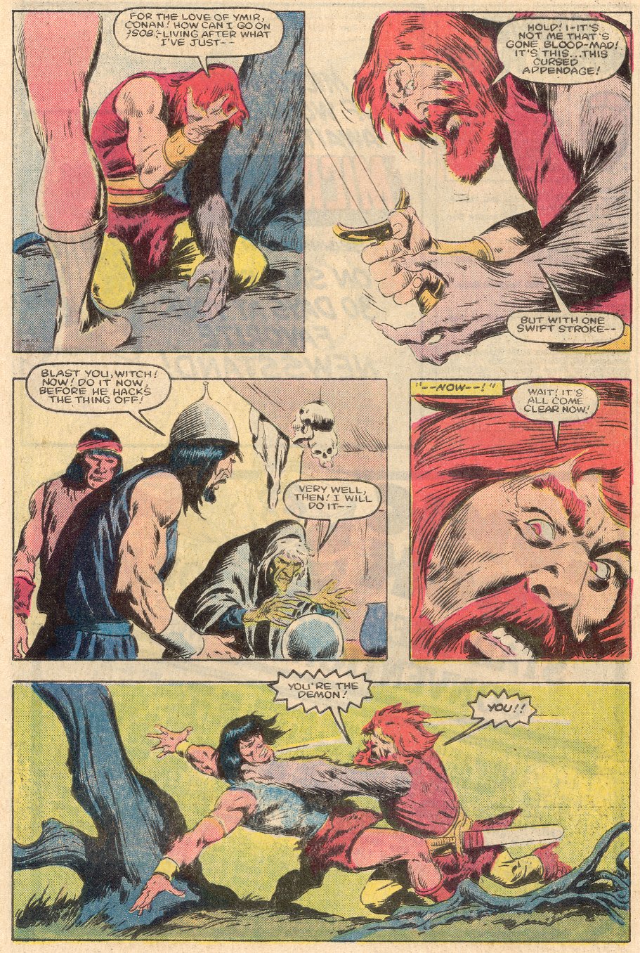 Read online Conan the Barbarian (1970) comic -  Issue #161 - 18