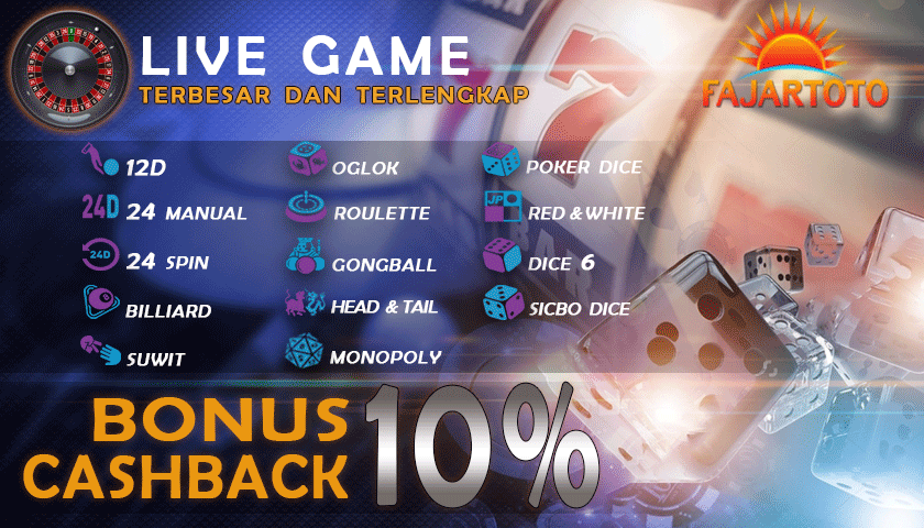 Fajartoto Agen Togel Dan Live Casino Terpercaya NO 1 di