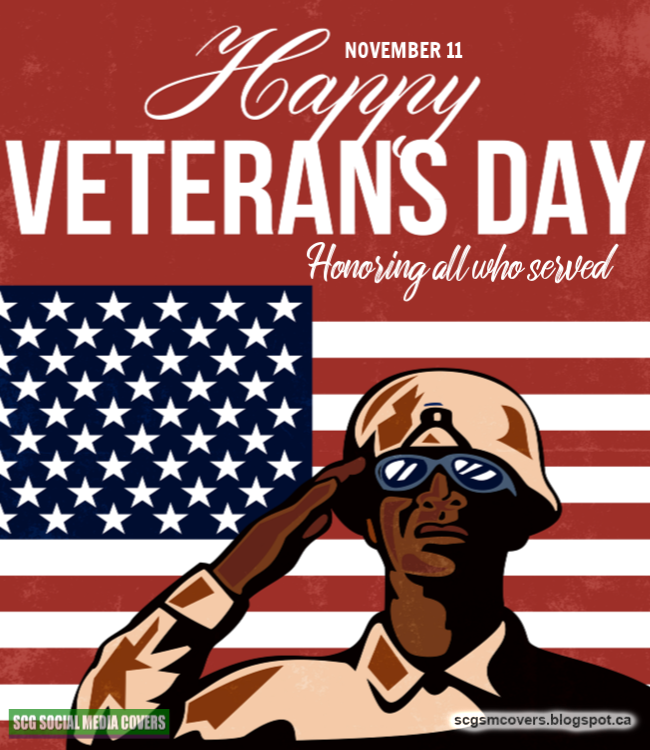 Scg Social Media Covers Banners Veterans Day November 11