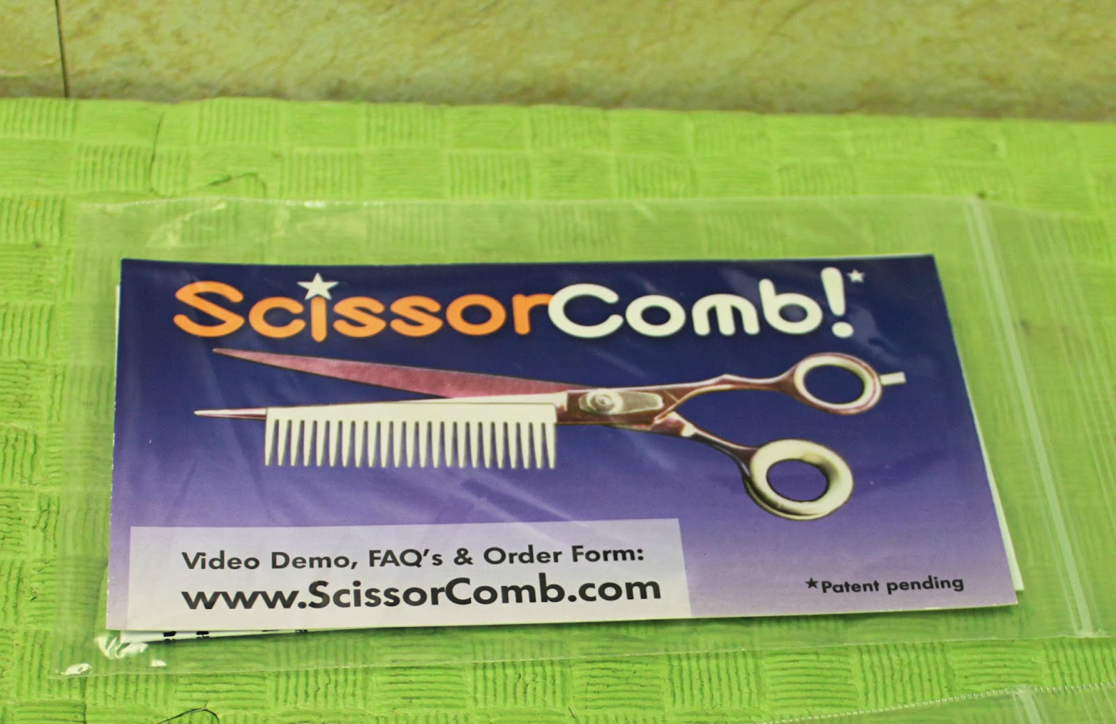 Pet Grooming The Good, The Bad, & The Furry Product Review...Scissor Comb