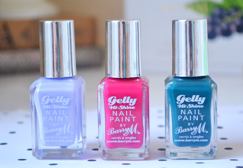 Barry M Gelly Hi-Shine Nail Paints