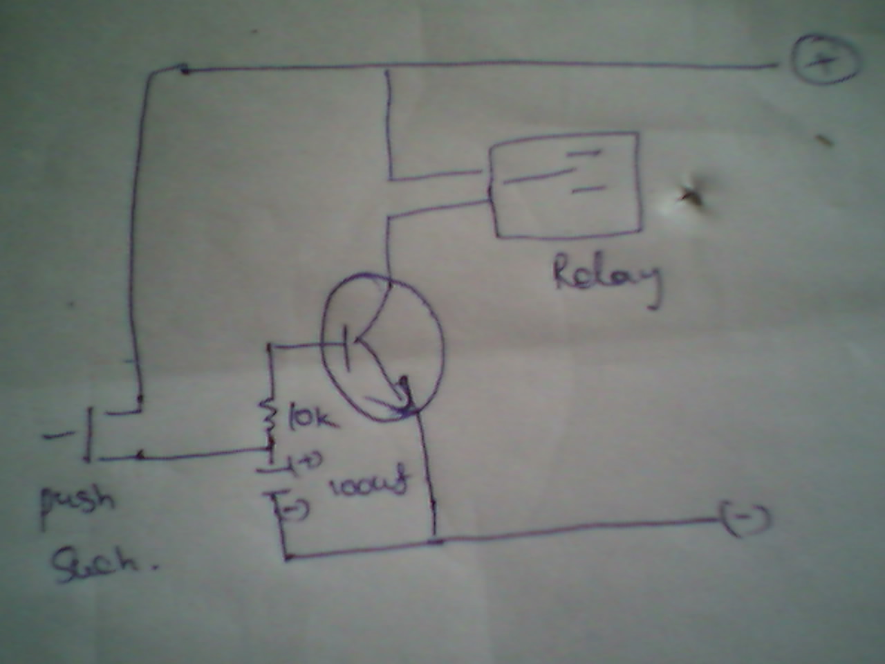one transistor timer: one transistor timer circuit by sam