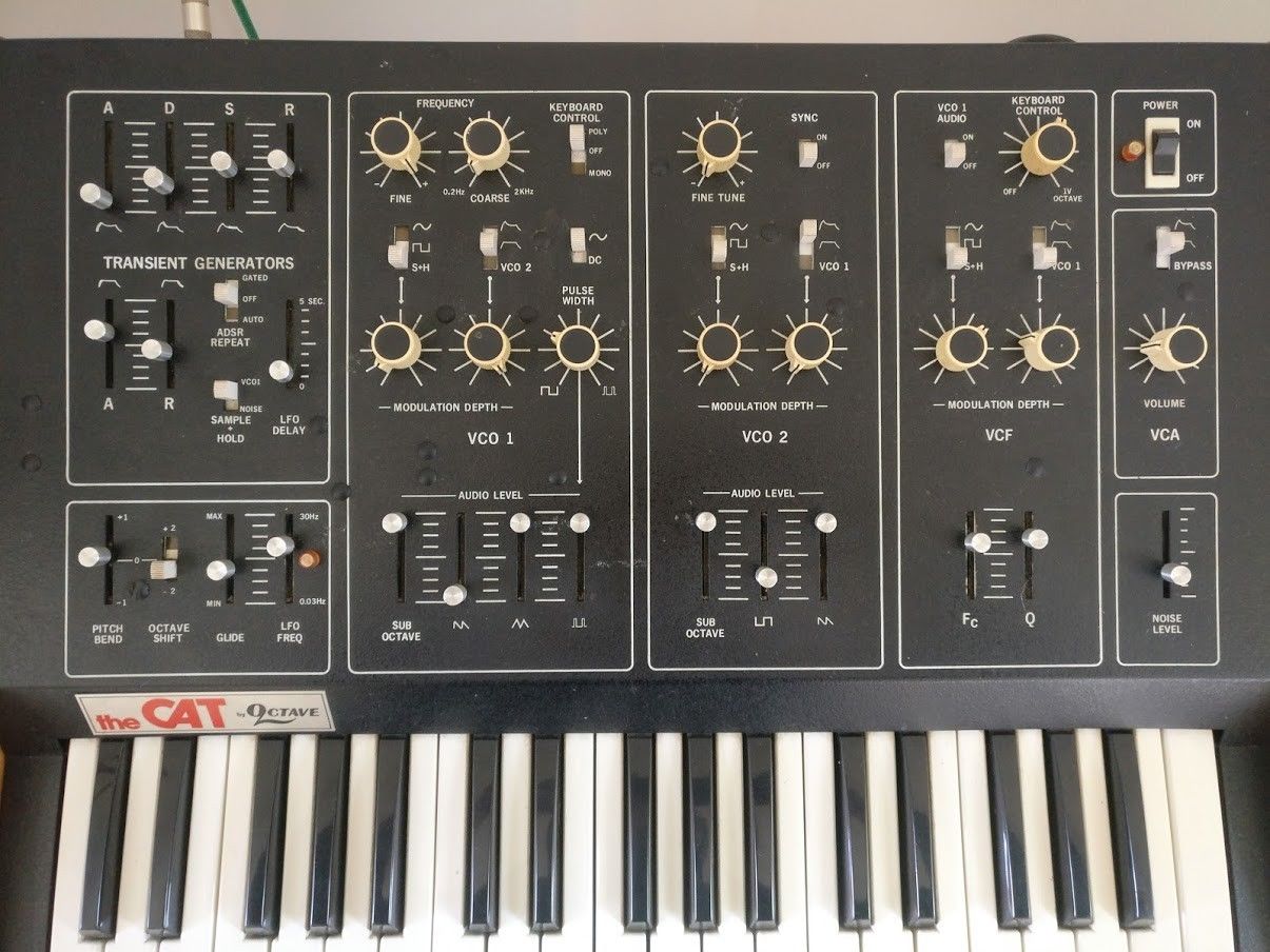 MATRIXSYNTH OctavePlateau CAT SRM Vintage Analog Synth