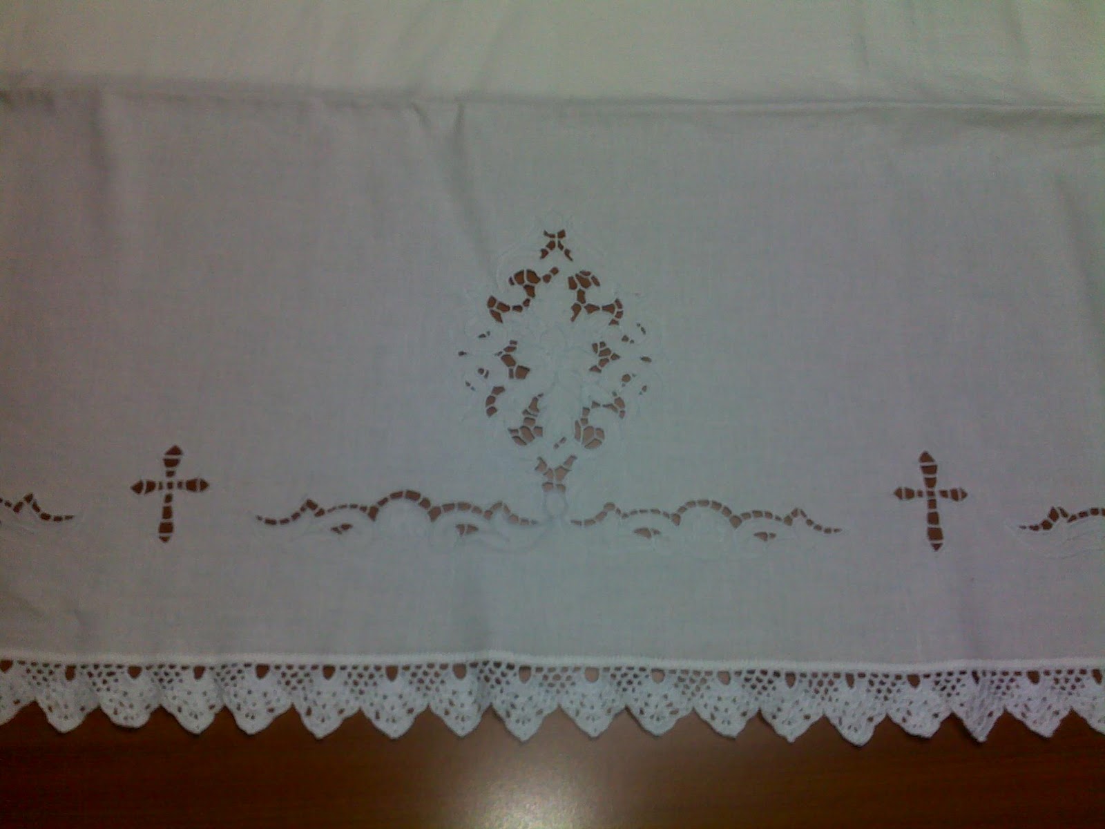 I miei hobbies: Tovaglia per altare