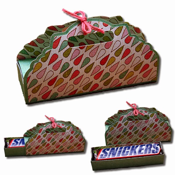 Candy Bar Holders! Bits of Paper