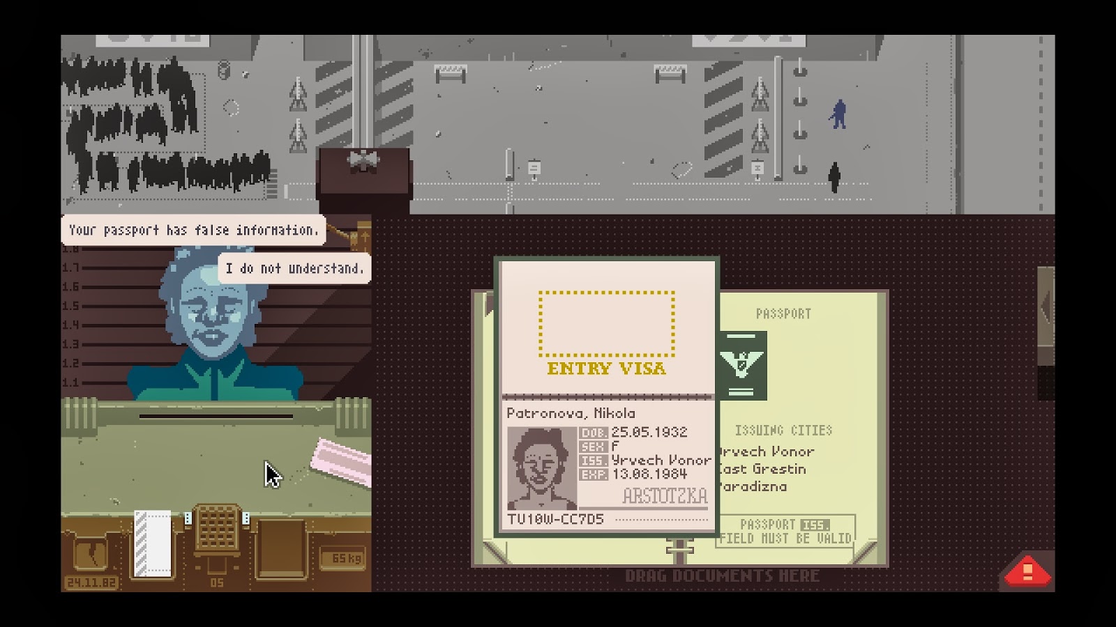 Papers, Please review