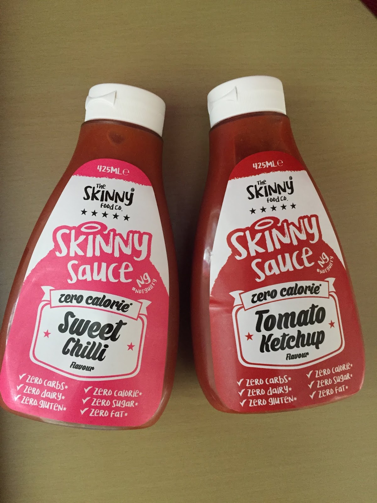 Skinny Food Co Sauces Sweet Chilli, Tomato Ketchup & South West