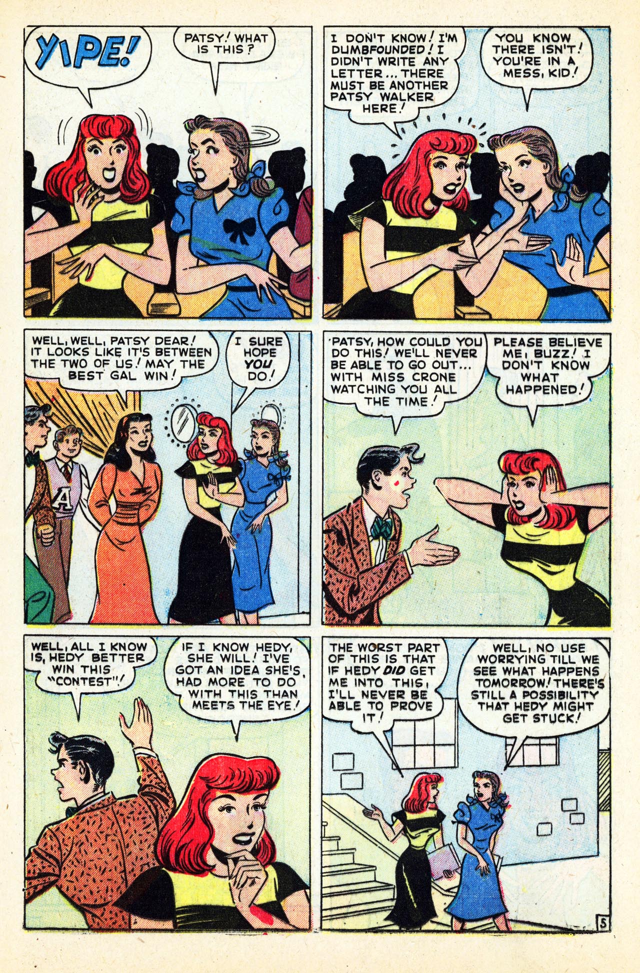 Read online Patsy Walker comic -  Issue #31 - 37