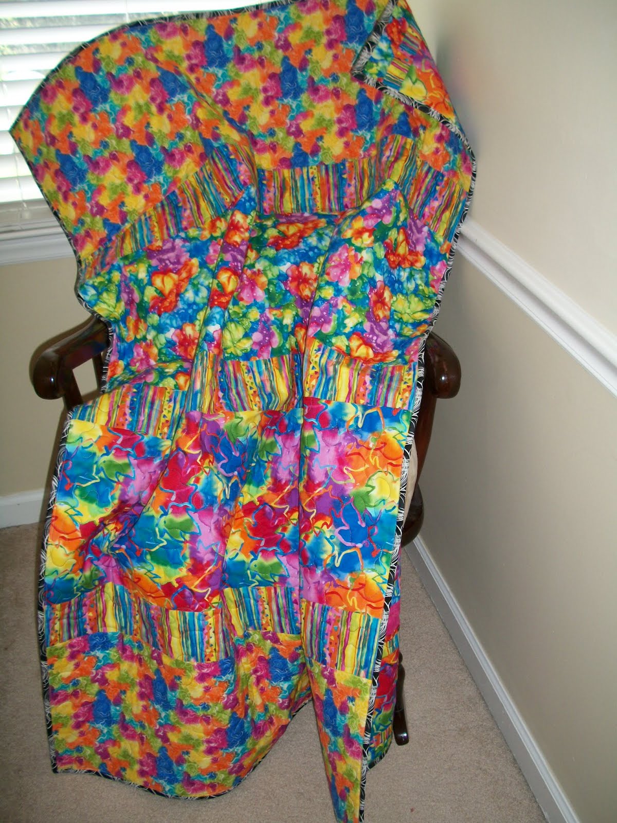 Sew Cook and Travel Reversible Donation Lap Quilt