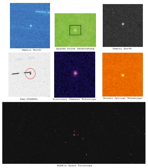 oumuamua from different telescopes NASA asegura que busco a #Oumuamua pero no pudo encontrarlo, asegura que su telescopio espacial Spitzer no pudo verlo ¿Comenzó el encubrimiento?