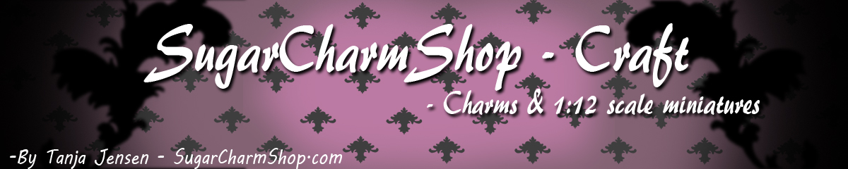 SugarCharmShop Craft; Polymer clay, jewelry and 1:12 scale miniatures