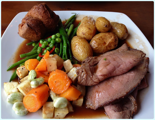 Whim Wham Cafe, Manchester - Roast Beef