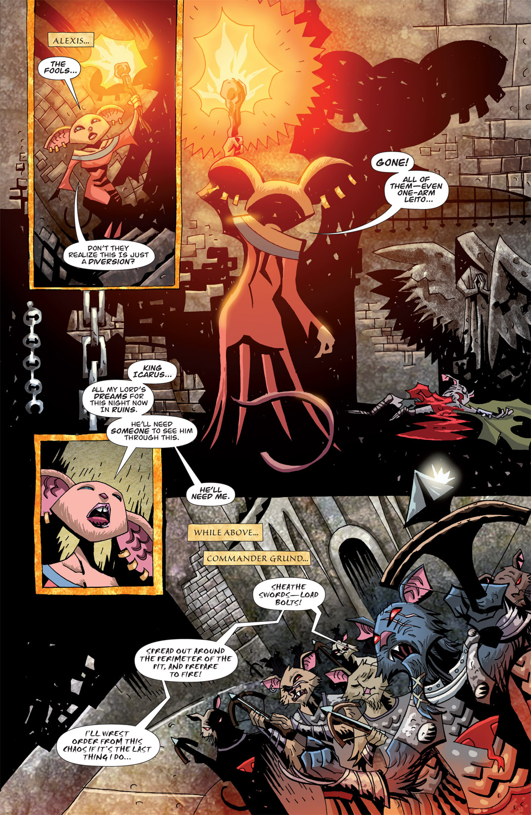 Read online The Mice Templar Volume 2: Destiny comic -  Issue #9 - 12