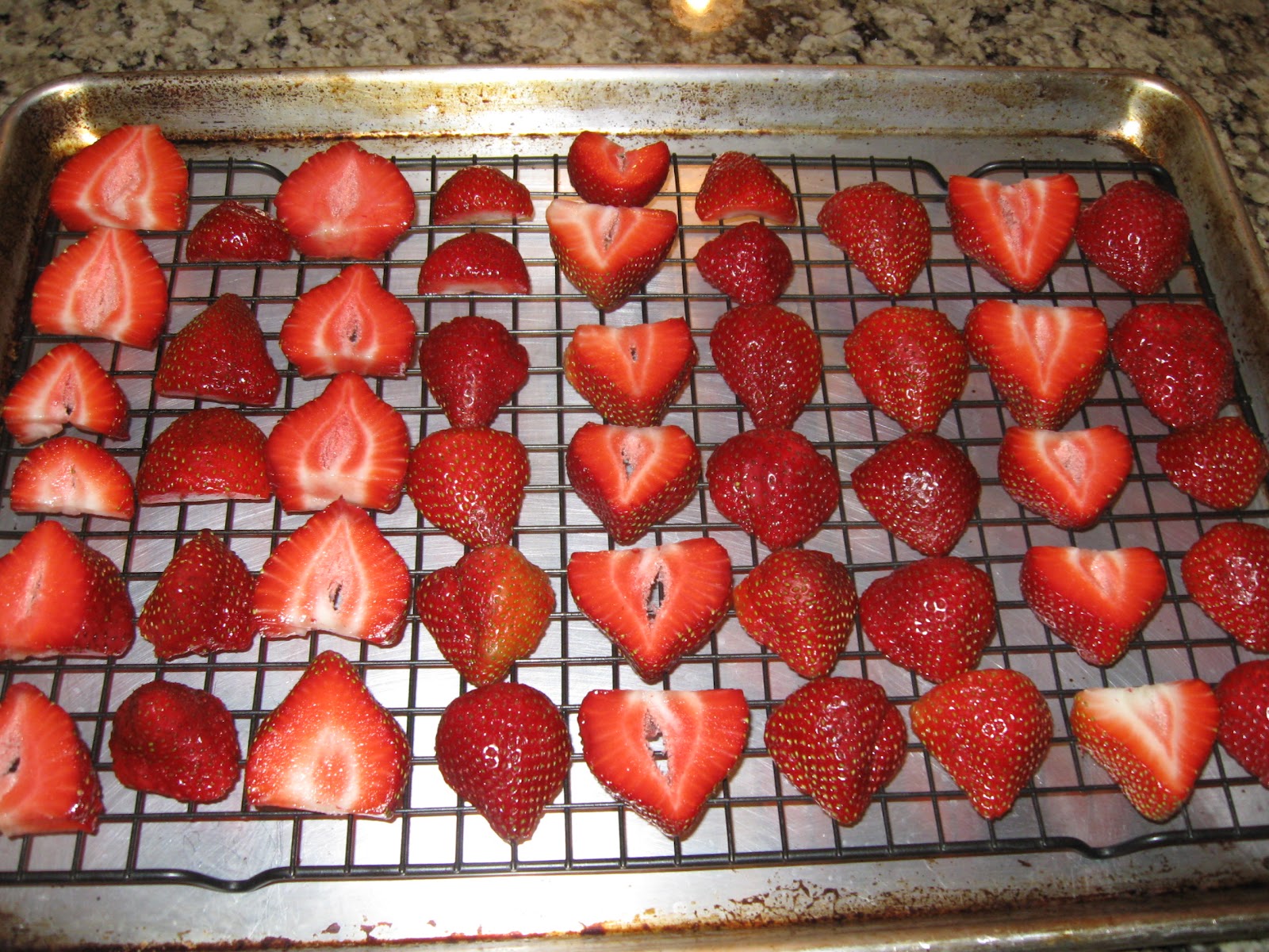 Hylan & Emily's Blog O' Life Nature's Candy Oven Dried Strawberries