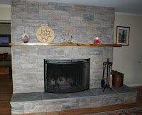 Brick Fireplace Remodel
