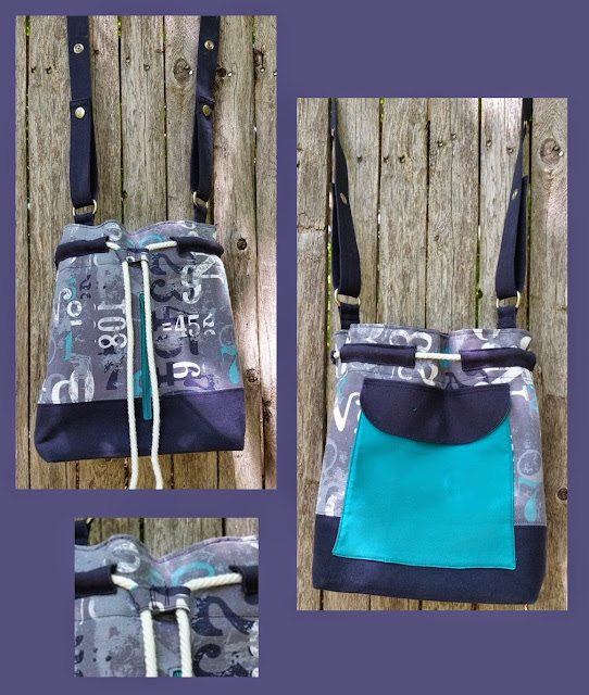 Bodaciously Basic Bucket Bag by eSheep Designs crafted by Krista