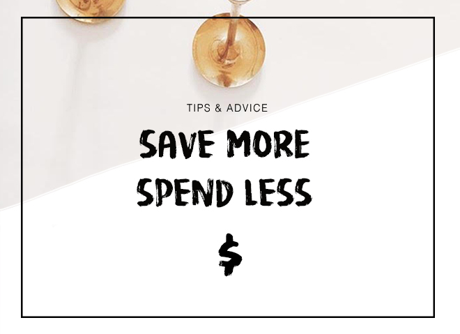 How to Save Money and Spend Less 