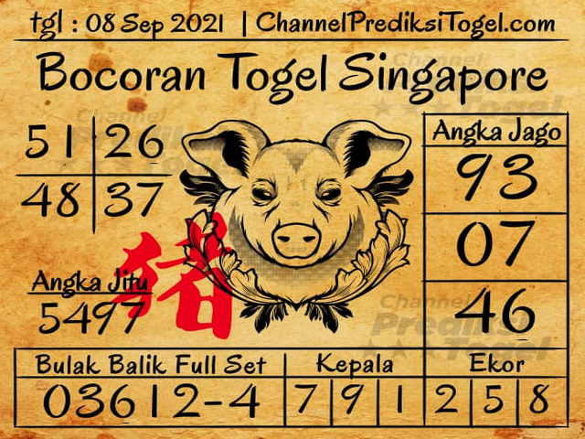 Kode Syair SGP Lengkap Kamis 26 Agustus 2021 SYAIR TOGEL