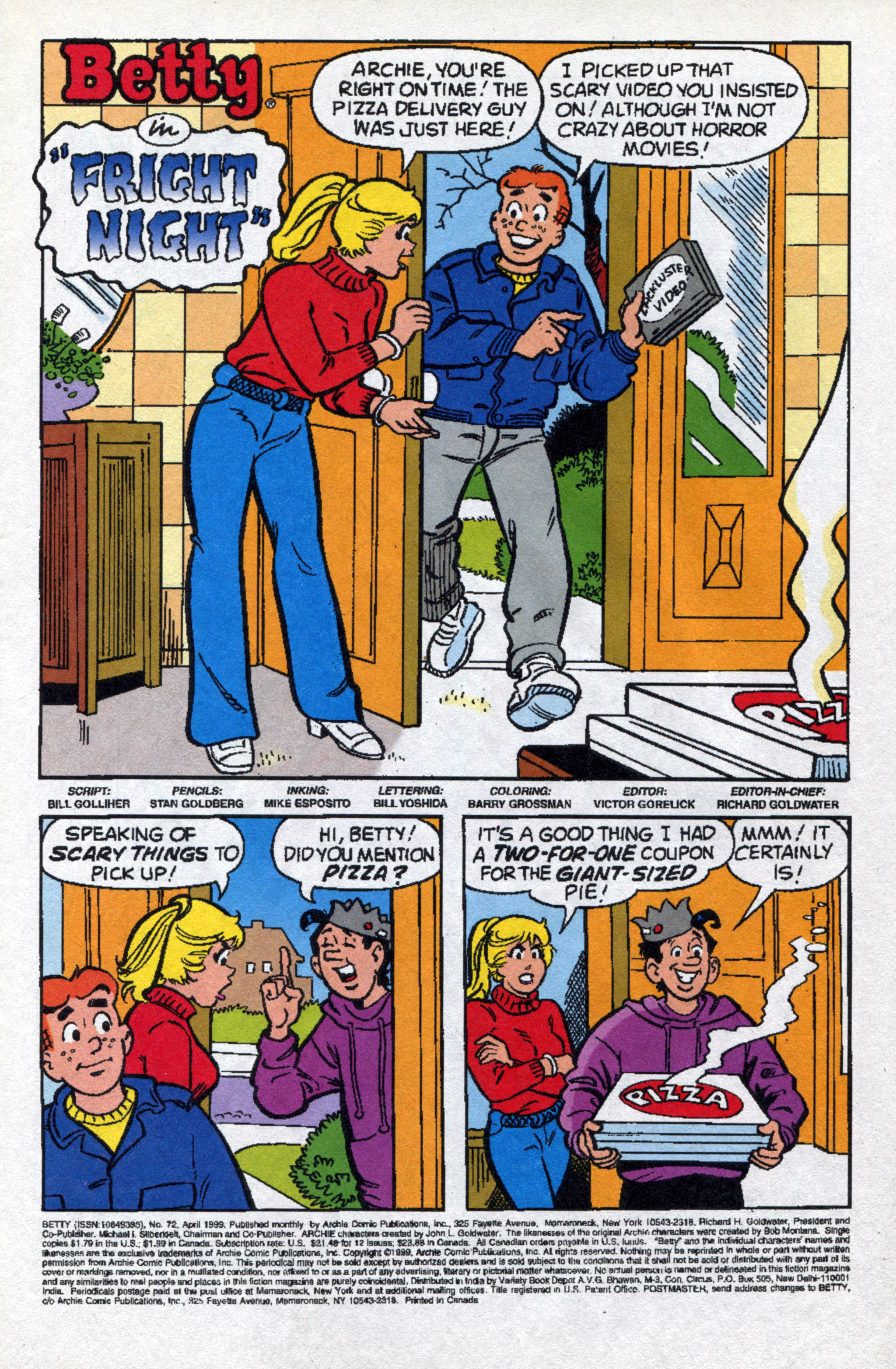 Read online Betty comic -  Issue #72 - 3