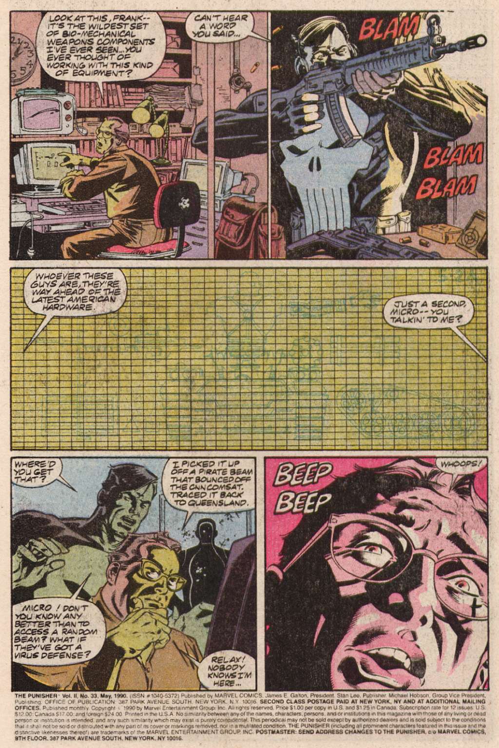 Read online The Punisher (1987) comic -  Issue #33 - Reaver Fever - 2