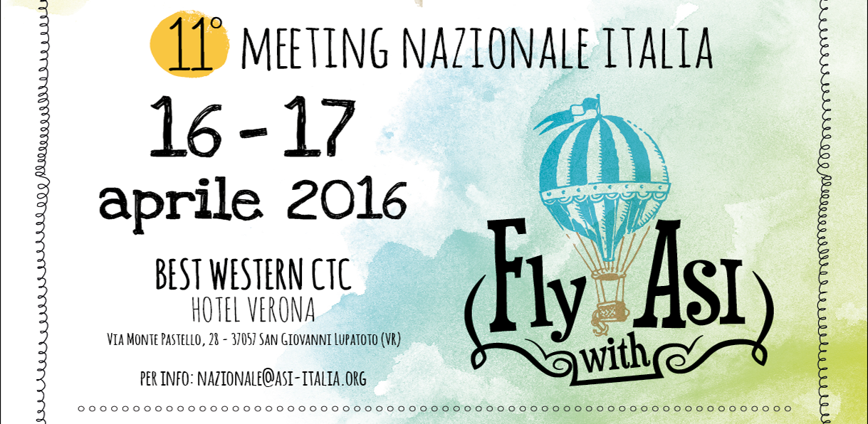 MEETING NAZIONALE ASI 2016: VERONA