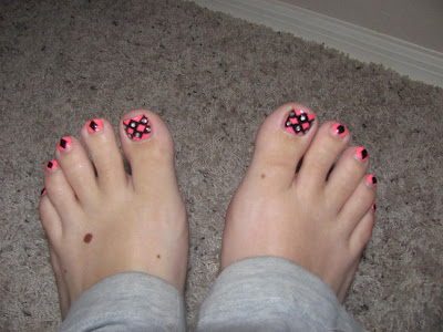 Keepin It Simple 101: Fourth of July Toes!