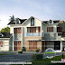 1750 sq-ft modern style sloping roof home