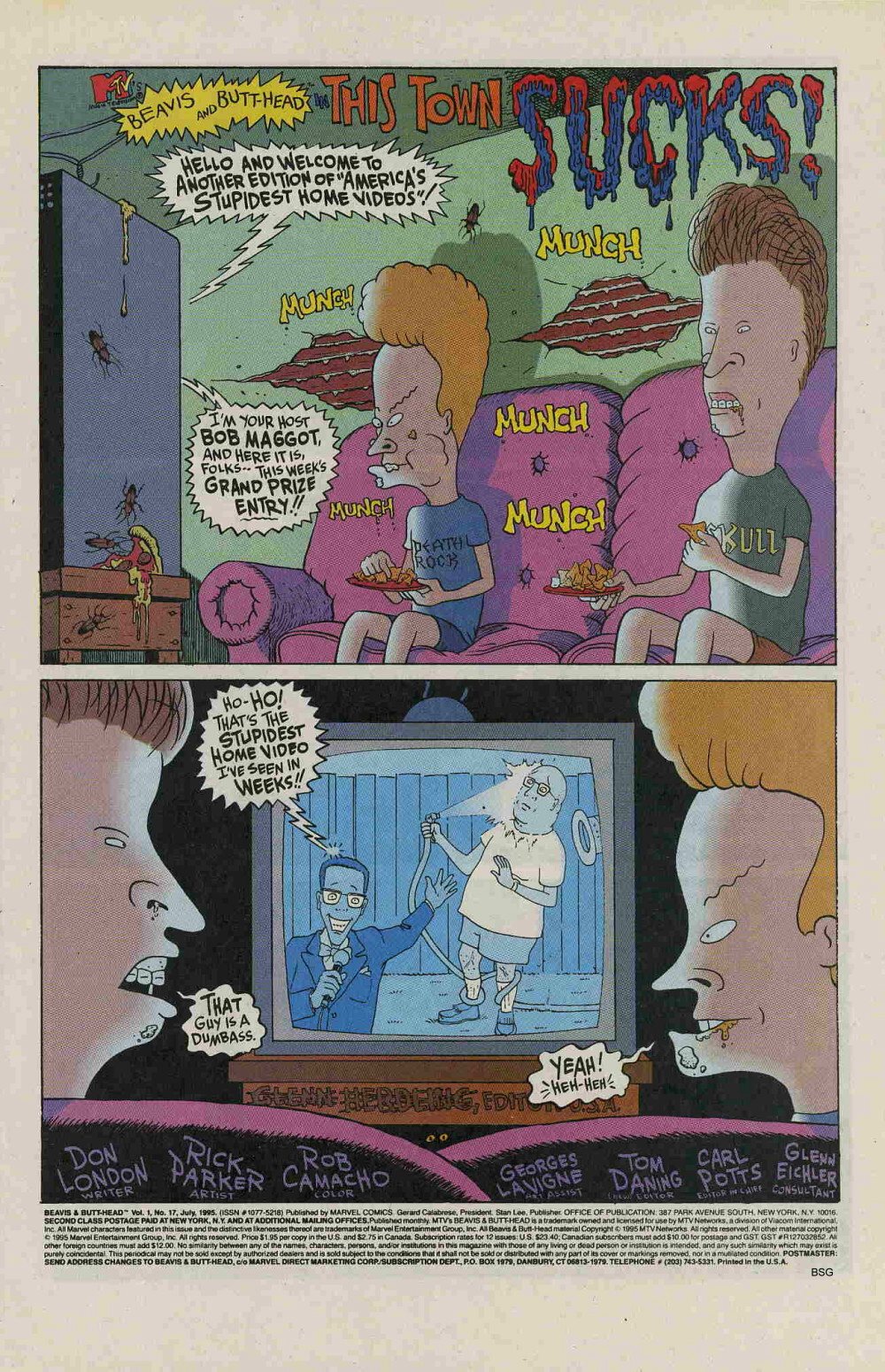 Read online Beavis and Butt-Head comic -  Issue #17 - 3