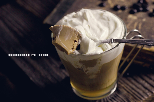 gelatina whisky pannacotta café