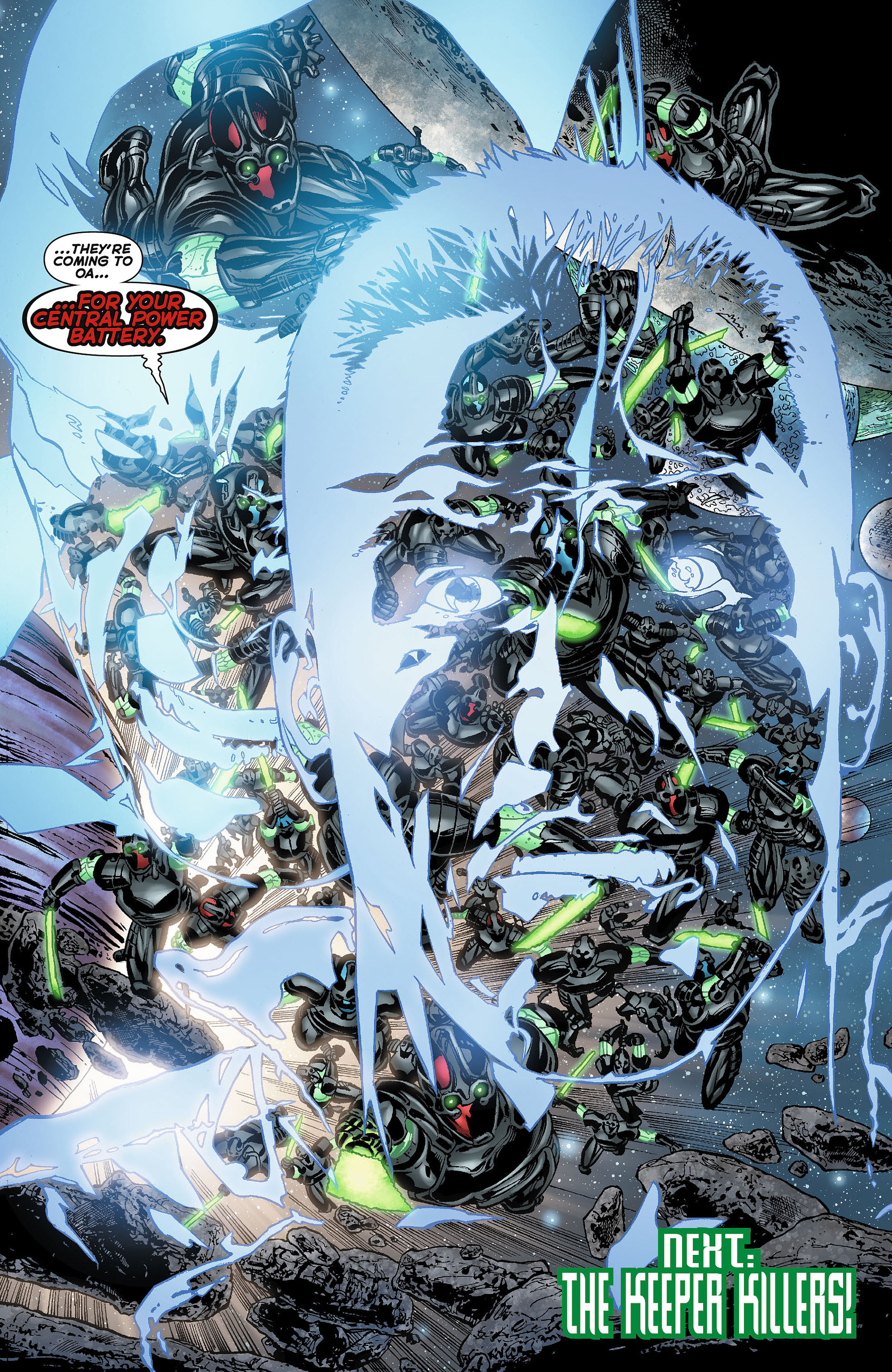 Read online Green Lantern Corps (2011) comic -  Issue #4 - 21