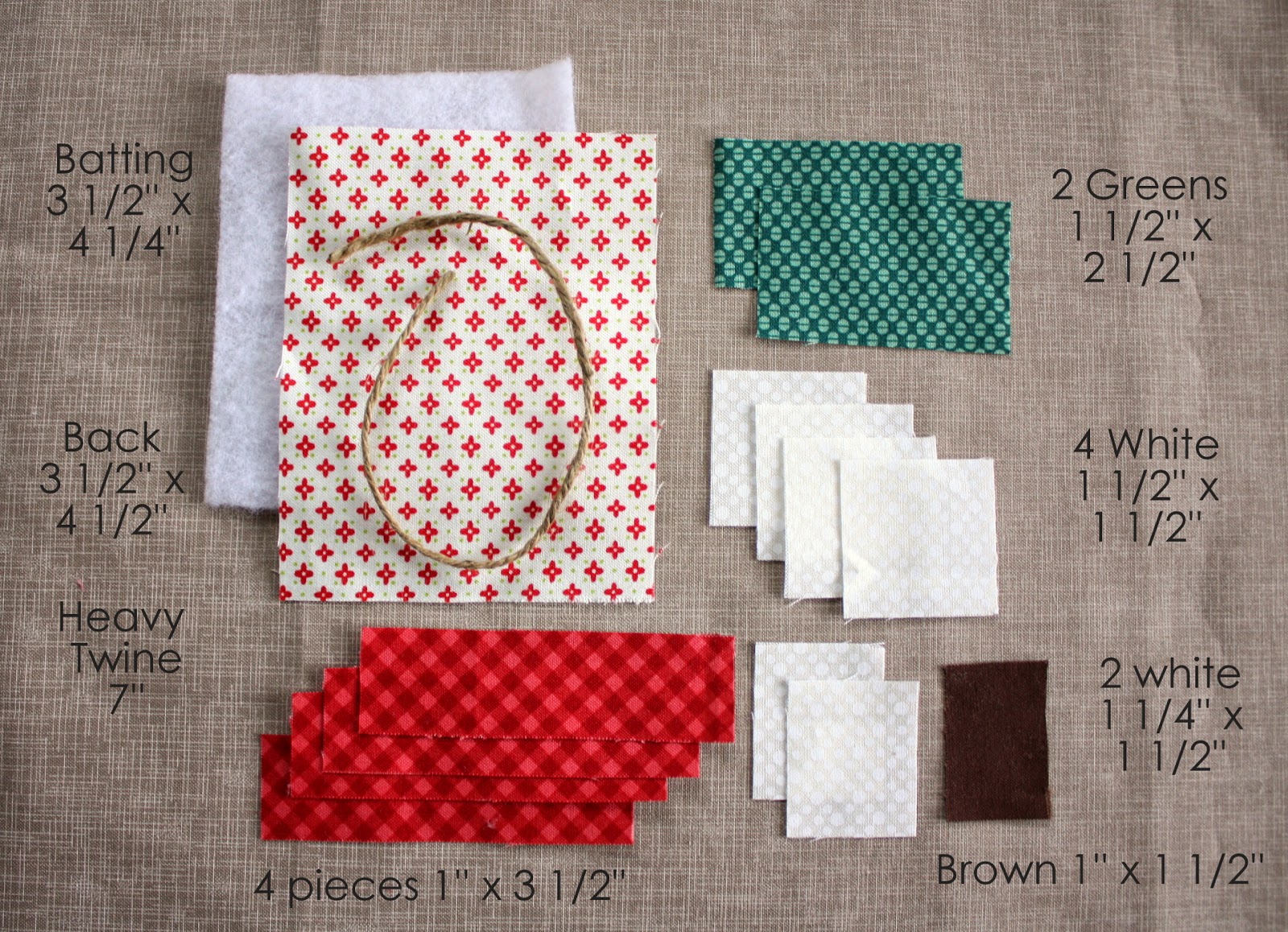 Quilted Christmas Ornament Tutorial U Create