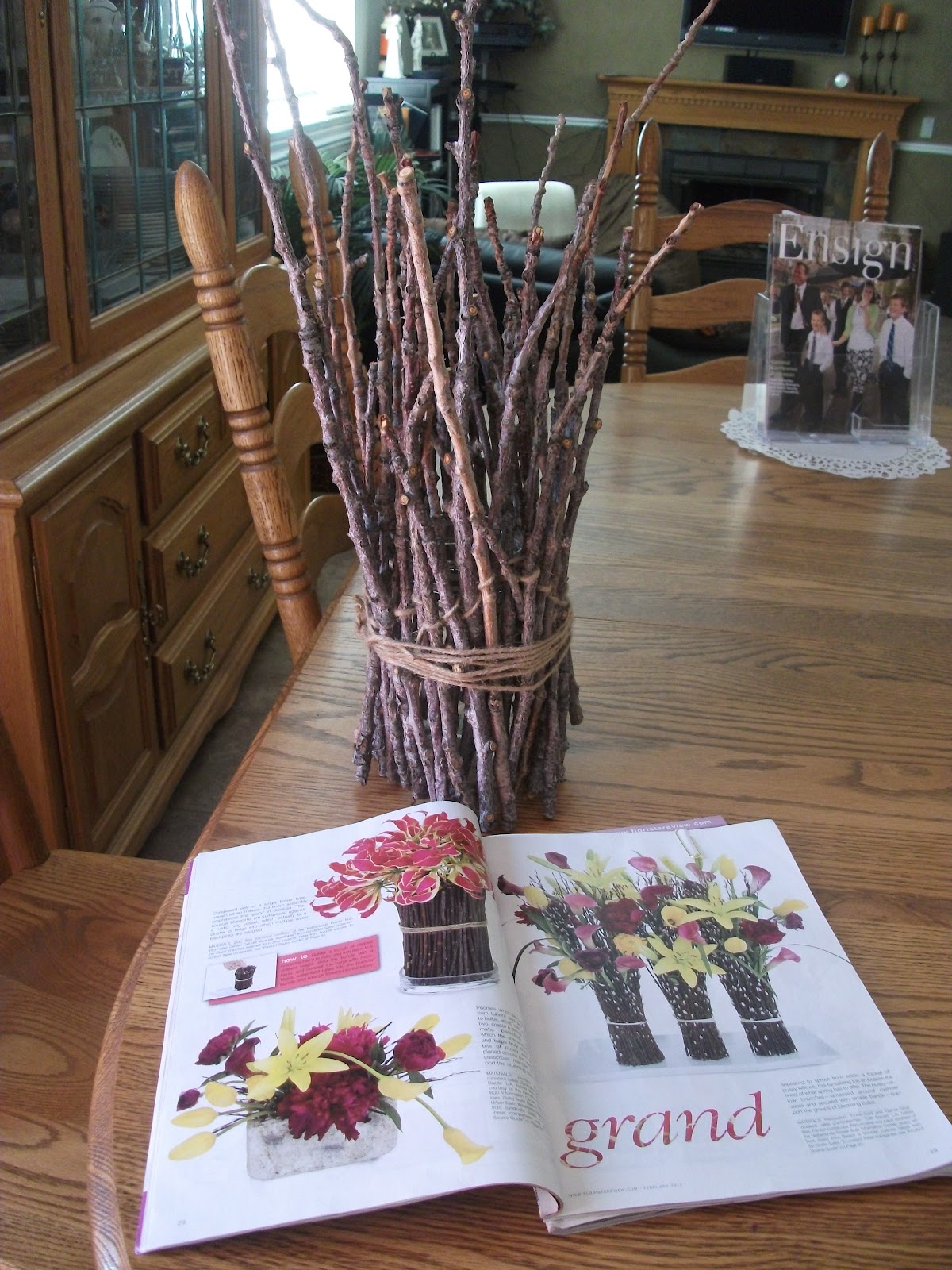 Simply Beautiful The tree branch vase )