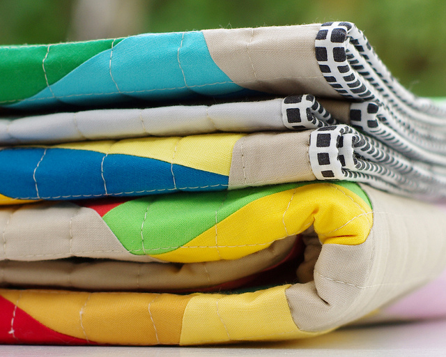 Red Pepper Quilts Kona Color Wheel Quilt A Finished Quilt