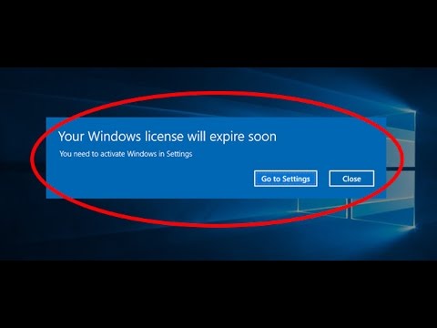 Votre Licence Windows Va Bientot Expirer