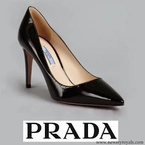 Crown Princess Victoria wore Prada leather point toe pumps