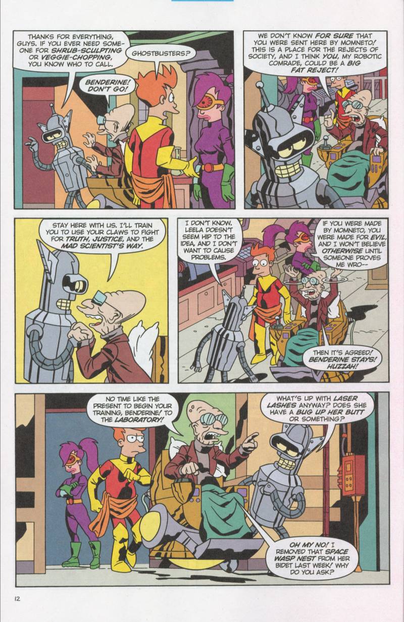 Read online Futurama Comics comic -  Issue #8 - 13