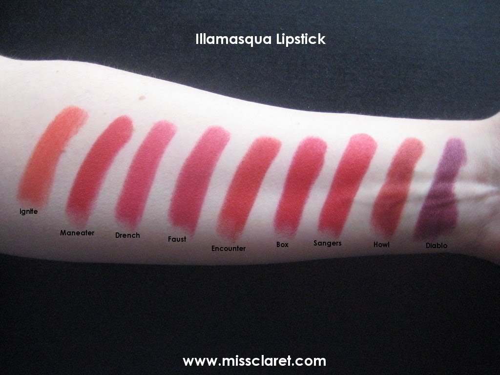 illamasqua lipstick