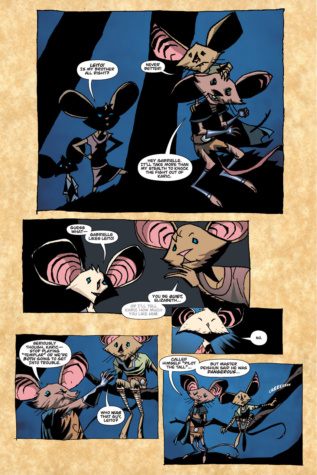 Read online The Mice Templar Volume 1 comic -  Issue #1 - 12