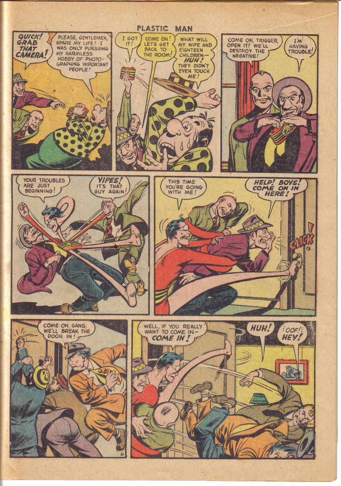 Read online Plastic Man (1943) comic -  Issue #33 - 24