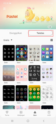How to Change App Icons on Samsung Android 10 Mobiles for Free Without Apps 3