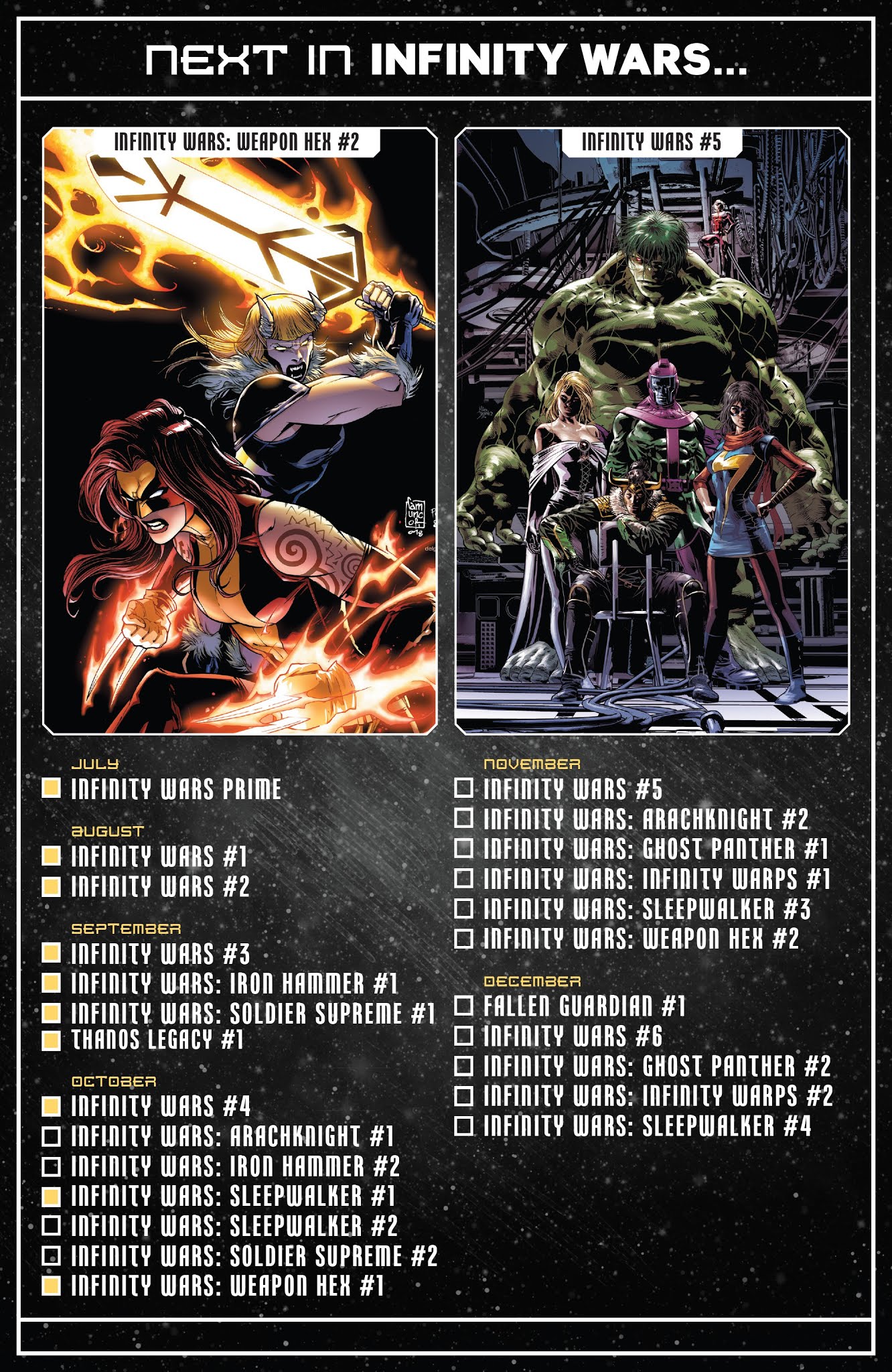 Read online Infinity Wars: Weapon Hex comic -  Issue #1 - 23