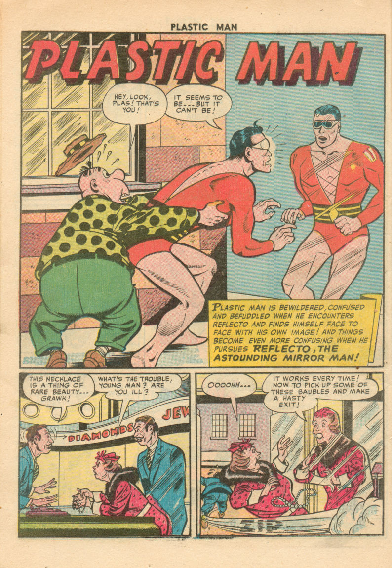 Read online Plastic Man (1943) comic -  Issue #63 - 26