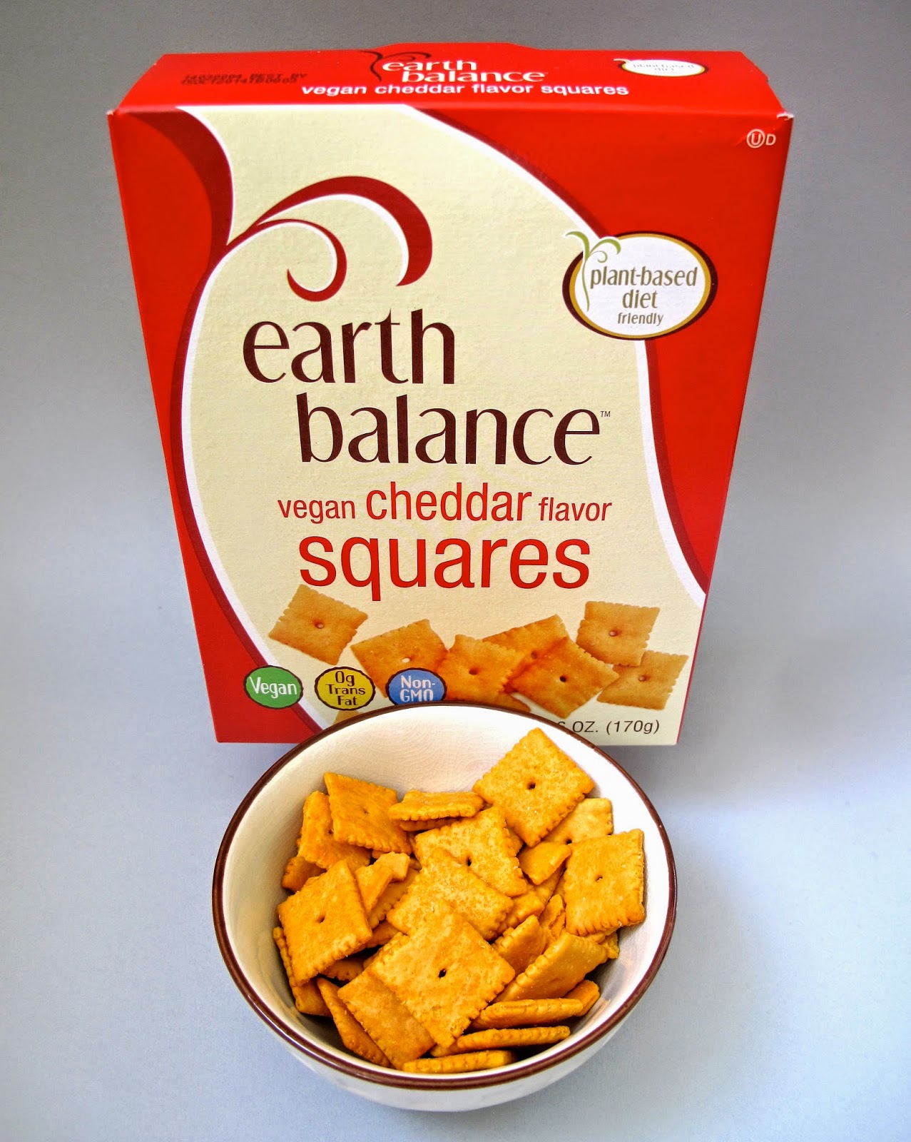 The Laziest Vegans in the World Earth Balance Vegan Cheddar Squares