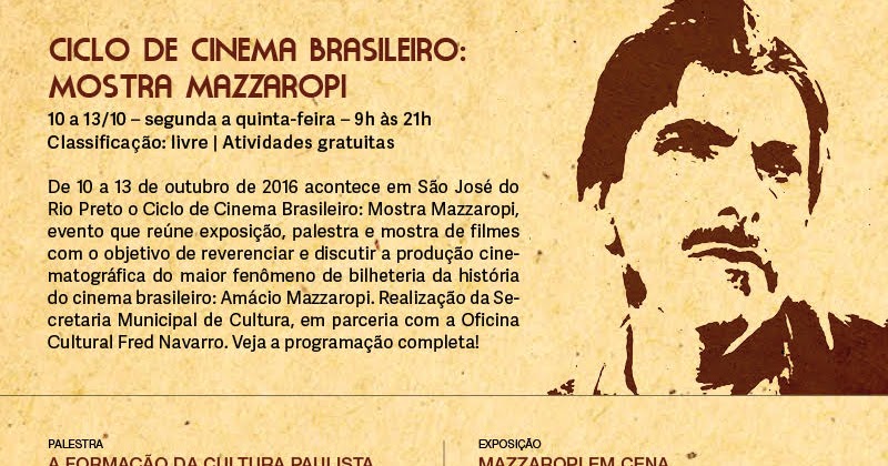 O Cinema de Amácio Mazzaropi - Portal Sesc RJ