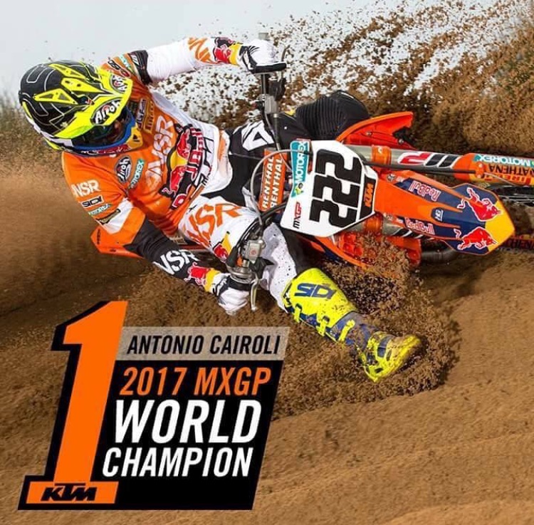 Tony 9 Time World Motocross Champion