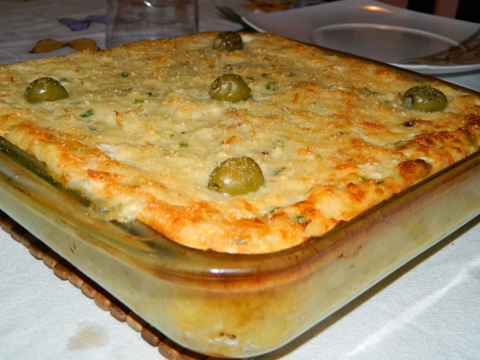 Varrendo o Prato! Torta de Bacalhau Gratinado com Batata