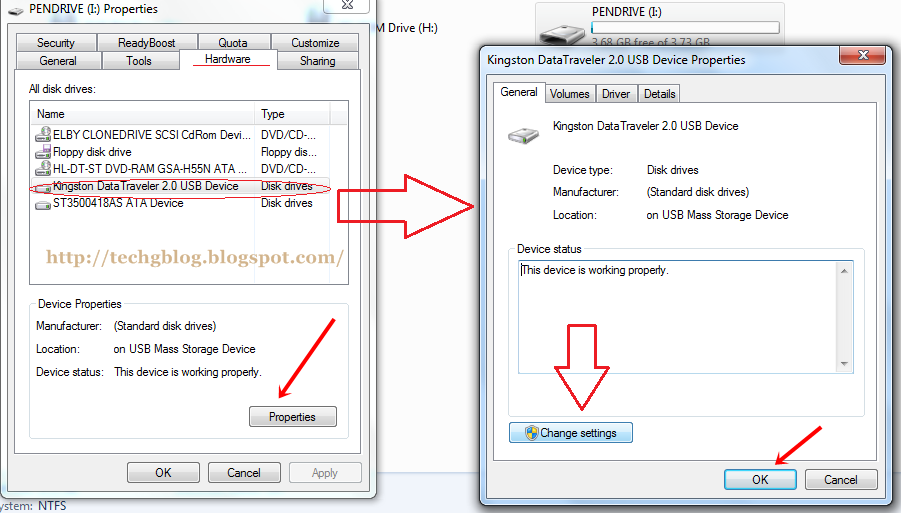 Change Settings Increase Pendrive Data Transfer Speed