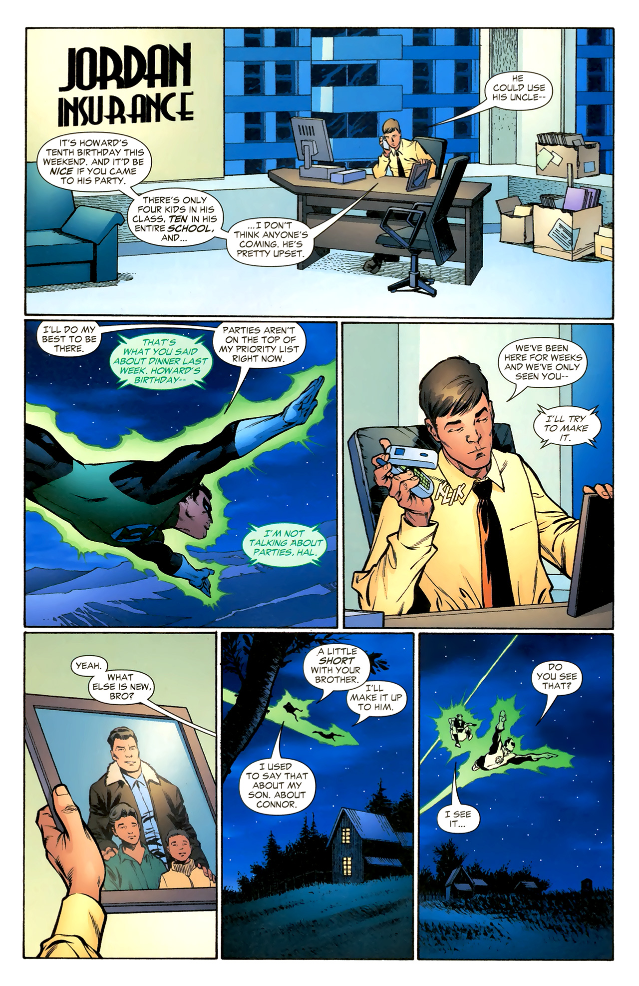 Green Lantern (2005) issue 7 - Page 12
